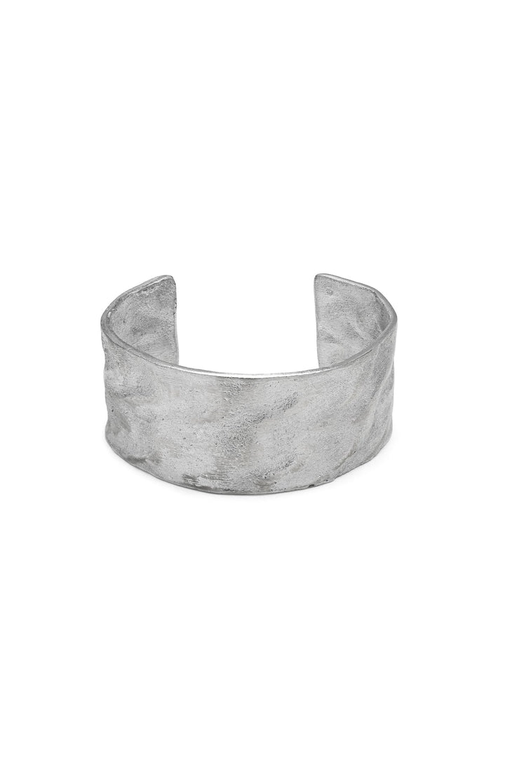 PULSERA DE BANDA MARTILLADA DE 3 CM AL00192Zoé Del Mar