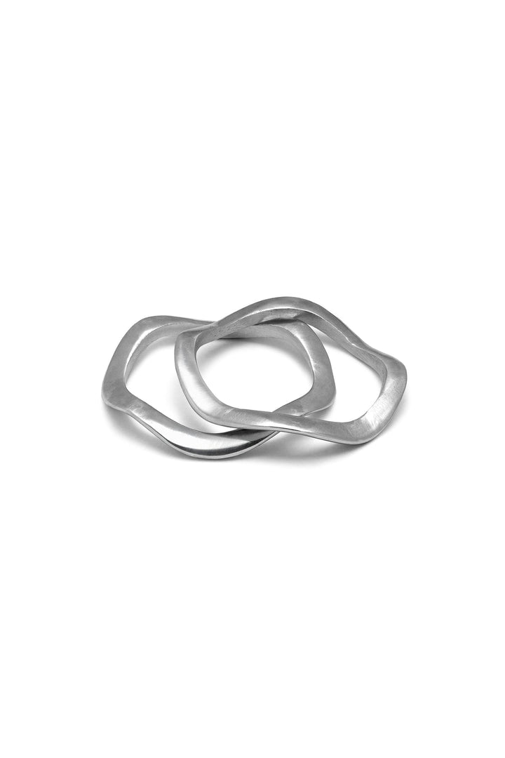 PULSERA RÍGIDA ONDAS PLANAS AL00199Zoé Del Mar