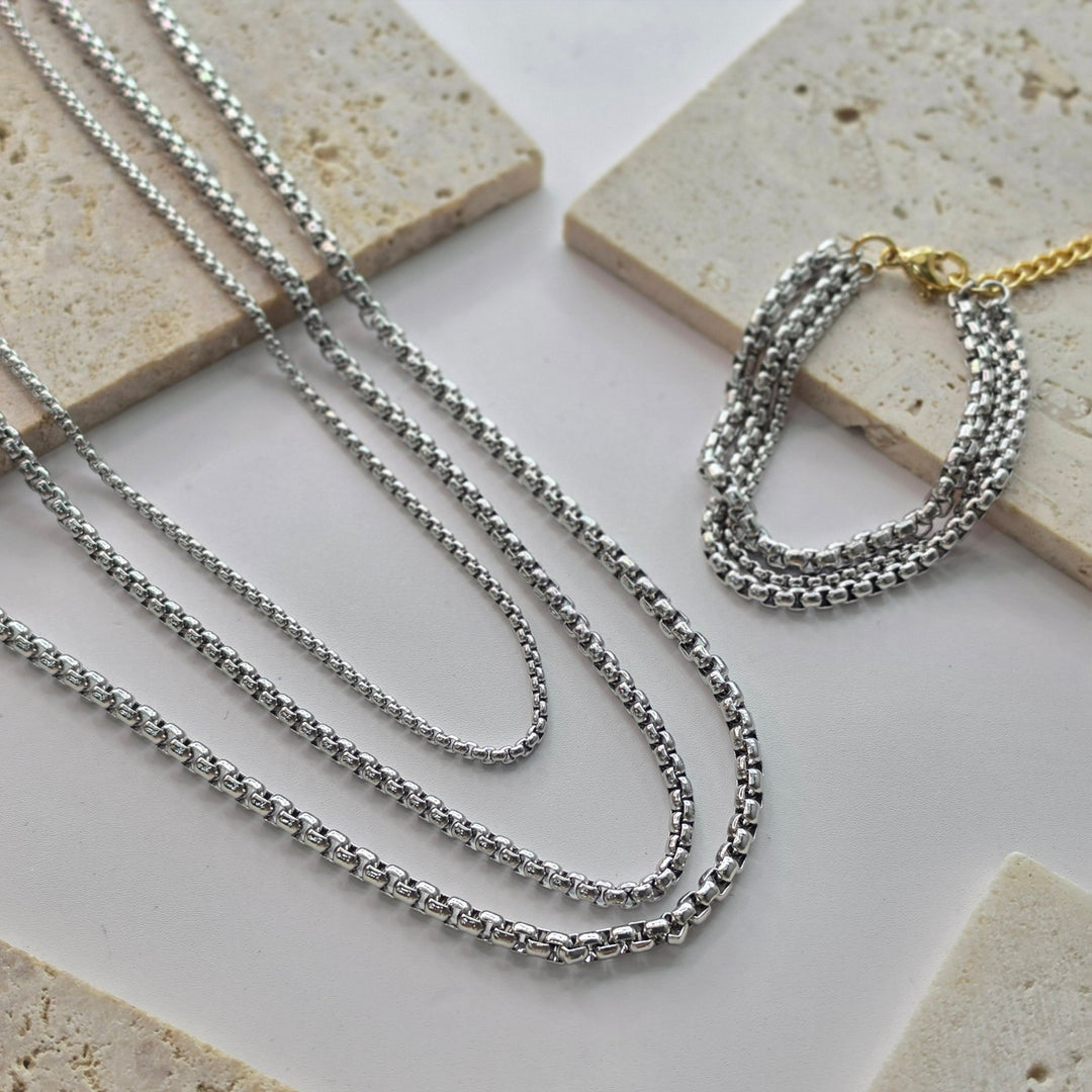 Set Silver LayersZoé Del Mar