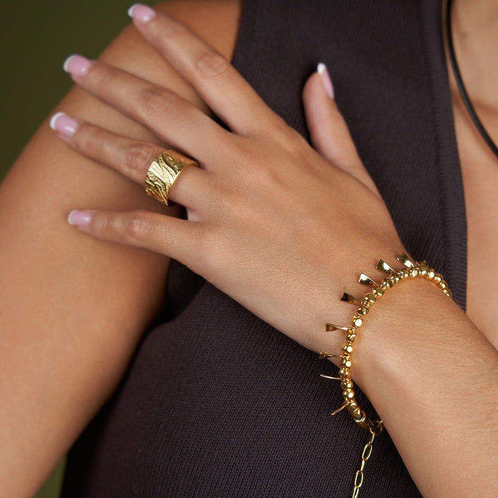 TALISMÁN PÉTALOS GOLDZoé Del Mar