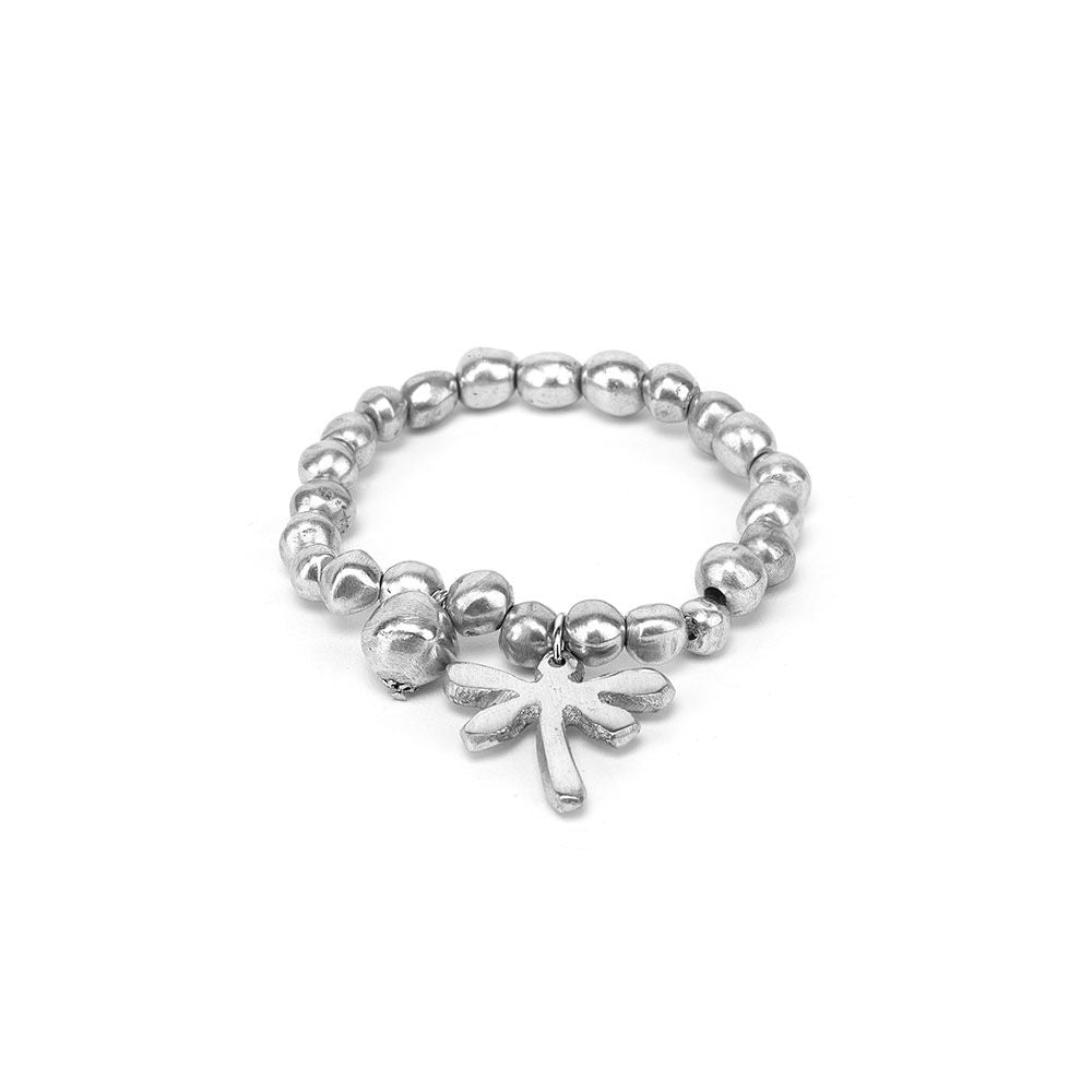 ELASTIC BRACELET DRAGONFLY CHARM AL 01118