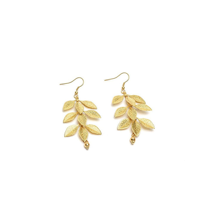 EARRINGS LEAF